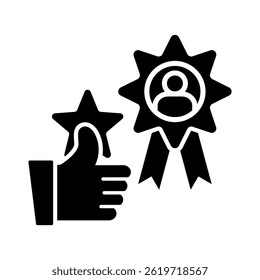 Reputation Icon Element For Design