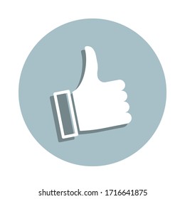 Reputation Management Button Symbol. Einfache Bildyph, flache Vektorillustration von Seo- und Entwicklungs-Symbolen für ui und ux, website oder mobile Applikationen