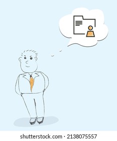 Request my data icon vector design