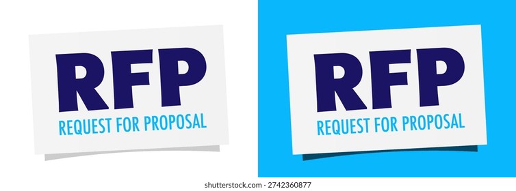 Request for proposal on rectangle label