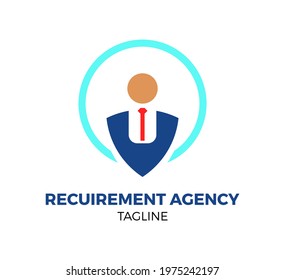requirement agency vector logo template design