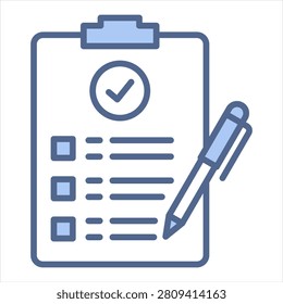 Requirement Blue Icon Style Collection