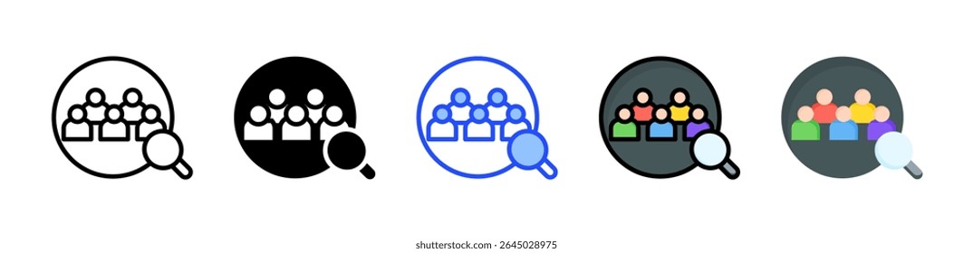 Requirement Icon Collection With Multiple Styles