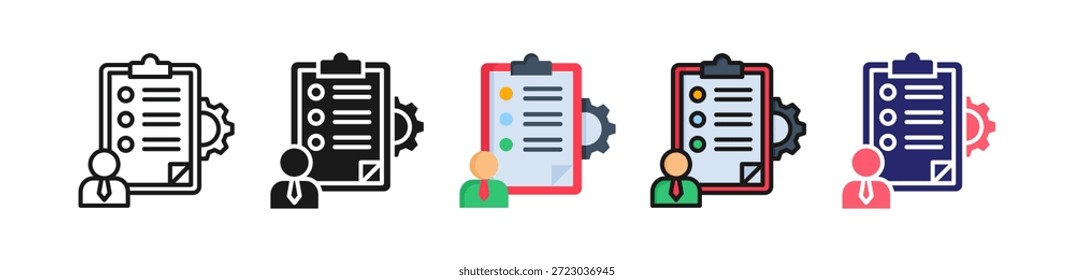 Requirement Multiple Style Icon Set Collection..