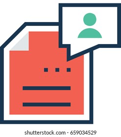 Requirement Vector Icon