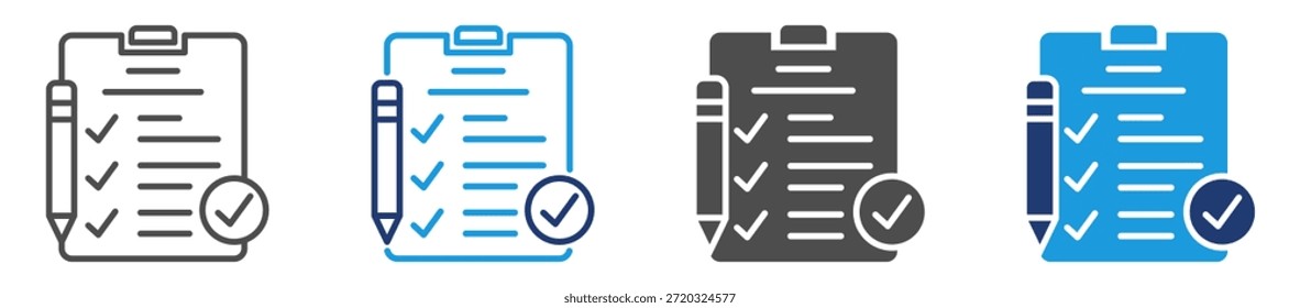 ícone requisitos folha estilo múltiplo