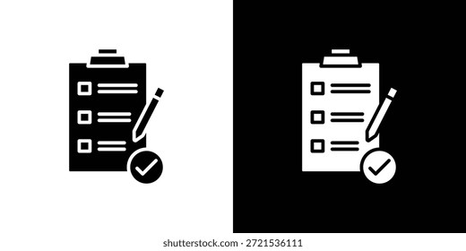 Anforderungen Symbol Silhouette Vektor flache Illustration Design Pack.