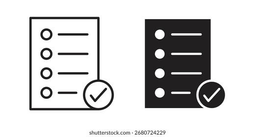 Symbolform für Anforderungen. Vektorsymbole.