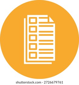 Anforderungen Vektor Symbol Design Illustration