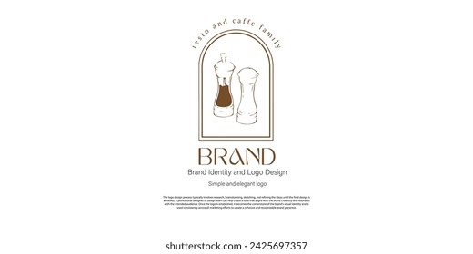 Resaturant logo design and caffe for logo designer and web developer