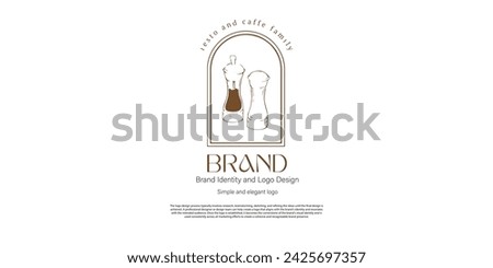 Resaturant logo design and caffe for logo designer and web developer