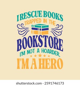 I rescue books trapped in the bookstore