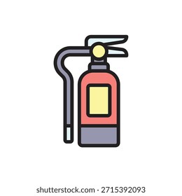 Rescue Feuerlöscher Symbol Vektorgrafik