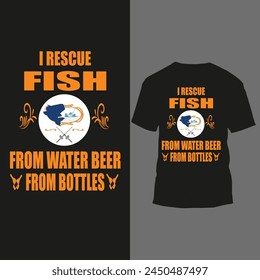 i rescue fish from water beer from bottles