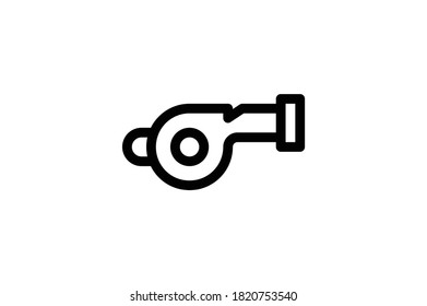 Rescue Flat Icon - Whistle