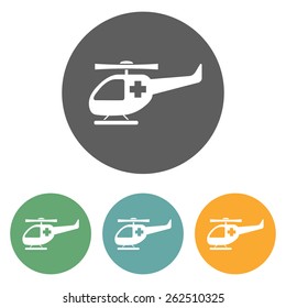 rescue helicopter icon