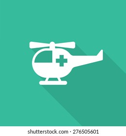 rescue helicopter icon