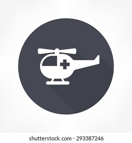 rescue helicopter icon