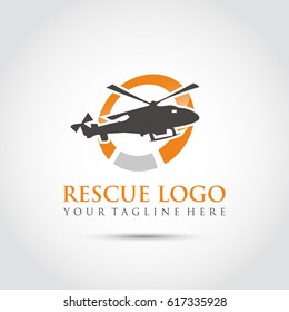 Rescue Logo Template. Vector Illustrator Eps.10