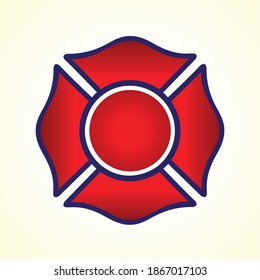 Escudo de ilustración del vector del logotipo de rescate