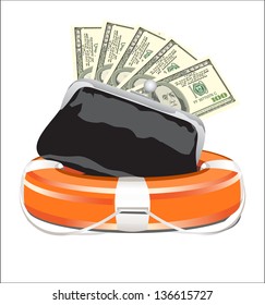 rescue of the purses with money