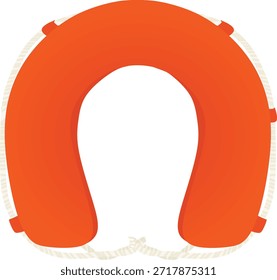 Rettungsring. Vektorgrafik
