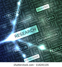 RESEARCH. Abstract background.
