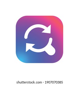 Research - App Icon Button