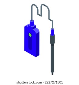Research biology icon isometric vector. Lab science. Health equipment