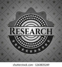 Research black emblem