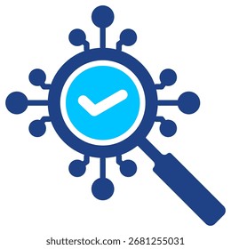 Autobús de investigación Colección de íconos de Vector simple