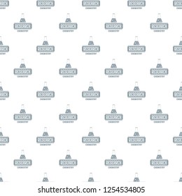 Research chemical pattern vector seamless repeat for any web design