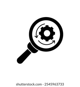 research concept line icon. Simple element illustration. research concept outline symbol design.
