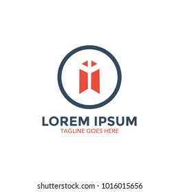 research and consulting logo template. unique vector illustration. icon