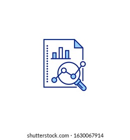 research creative icon. From Analytics Research icons collection. Isolated research sign on white background