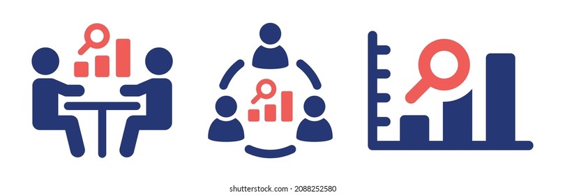 Research data icon. Business analytic icon vector illustration