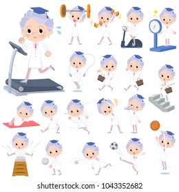 Research Doctor old women_Sports & exercise