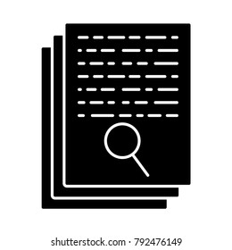research document sheet