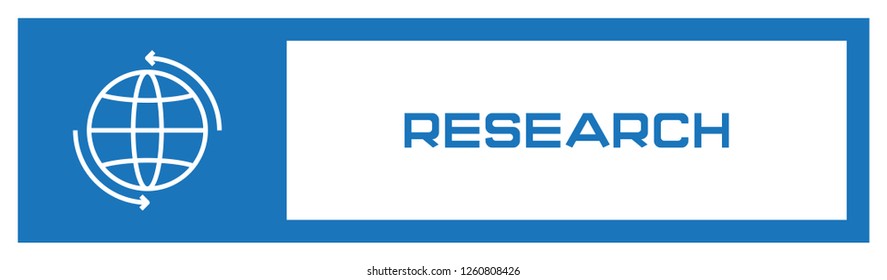 Research Fill Icon Concept