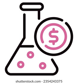 Research Funding Icon can be used for web, app, infographic, etc