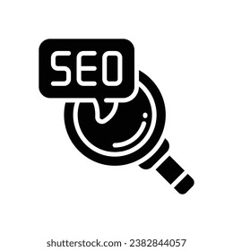 icono de glifo de investigación. icono vector para tu sitio web, móvil, presentación y diseño de logotipo.