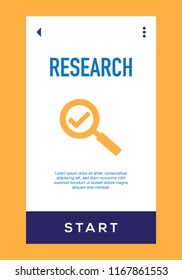 Research Icon Concept
