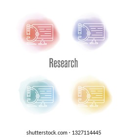 Research Icon Concept