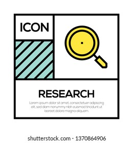 RESEARCH ICON CONCEPT