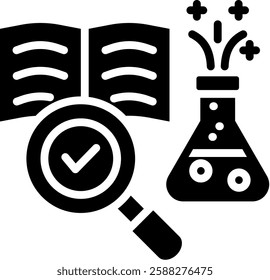 Research Icon Element For Design