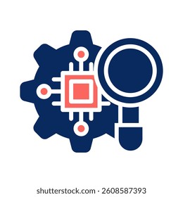 Research Icon Element for Design