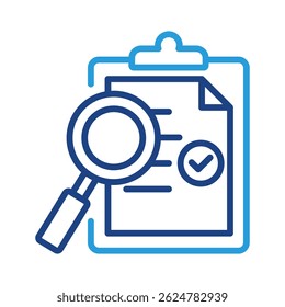 Elemento de icono de investigación para el diseño