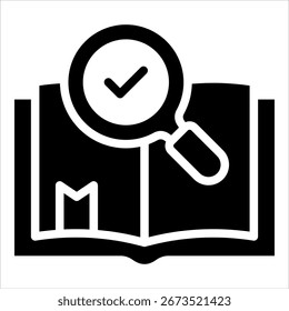 Elemento de icono de investigación para el diseño