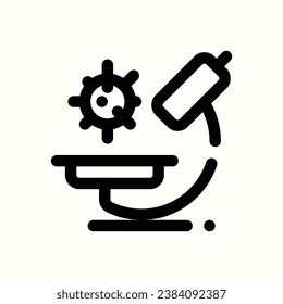research icon, isolated icon in light background, perfect for website, blog, logo, graphic design, social media, UI, mobile app