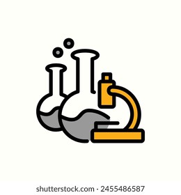 Icono de investigación, ícono aislado en fondo claro, perfecto para Sitio web, blog, logotipo, Diseño gráfico, redes sociales, UI, App móvil